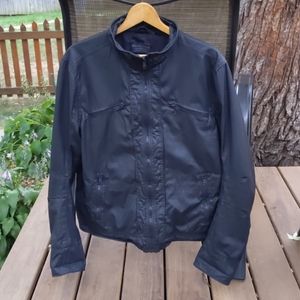 Rouge State Waxed Cotton moto jacket